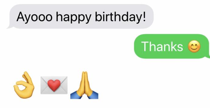 It’s my birthday and my guy friend sent me a envelope with heart emoji. Was does that mean?