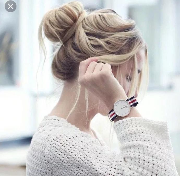 Do messy buns look cute or lazy?