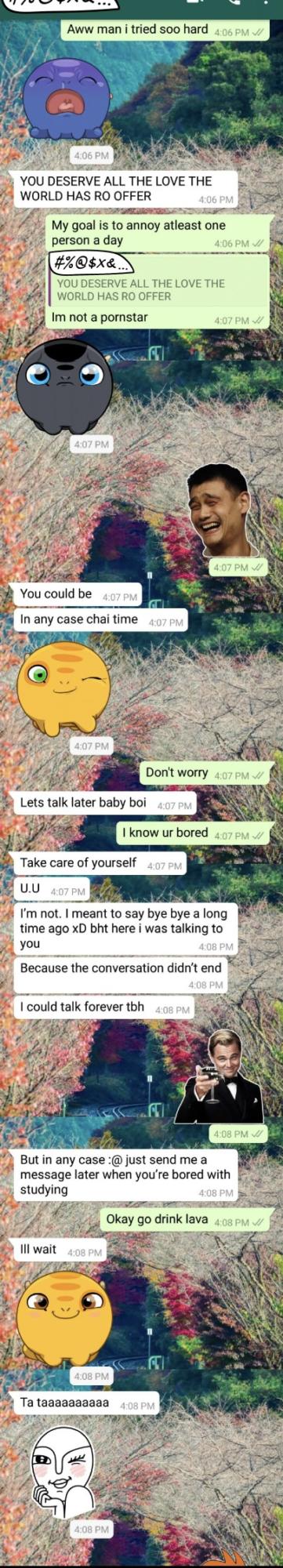 Is this girl being silly or does she like me? #2?