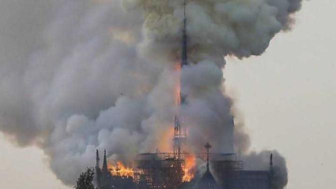 Breaking News: Notre dame is burning, thoughts?