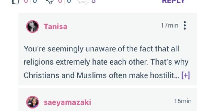 Do ALL religions EXTREMELY hate each other?