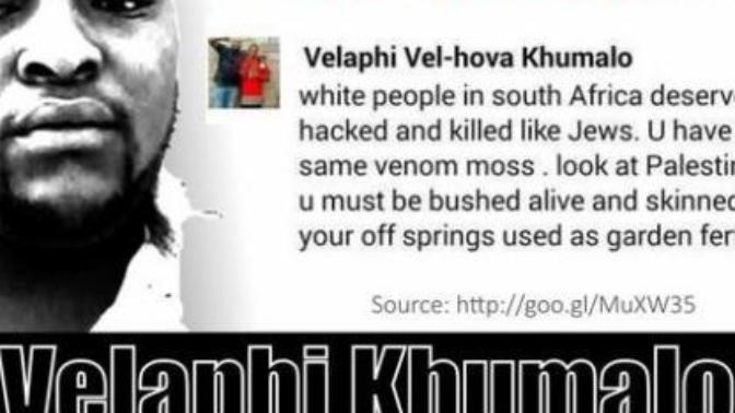 Is it HATE SPEECH if a Black Liberal says that he wants to "clean" his country of White people and does to them what Hitler did to Jews?
