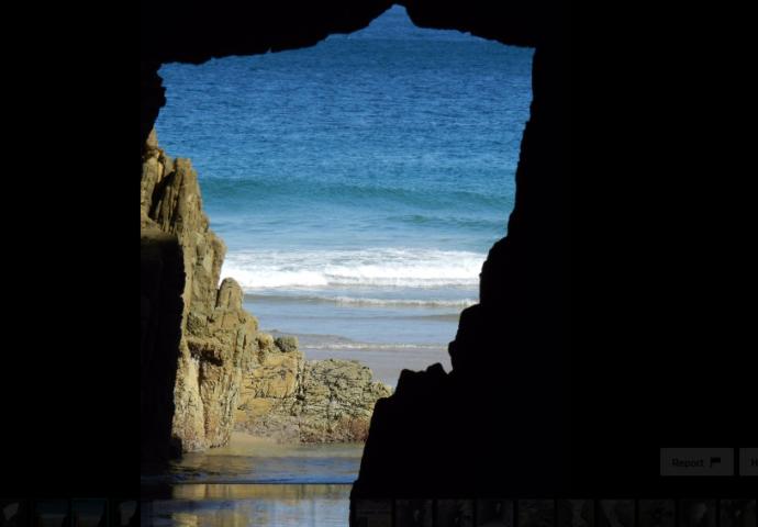Would you want to visit the Remarkable Cave in Port Arthur, Tasmania?