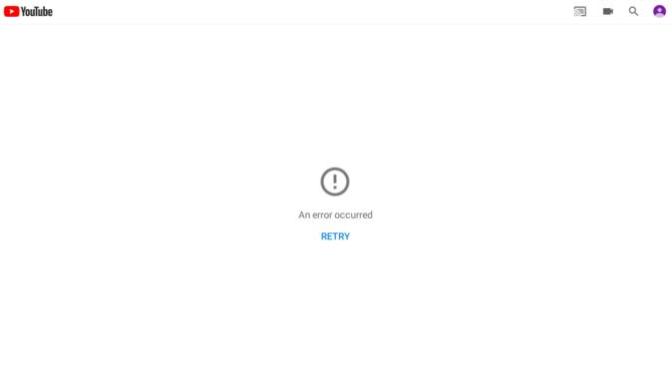 YouTube doesn't work?