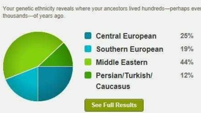 Have you ever taken an Ancestry DNA test? What was your result?