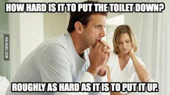 In a gender shared restroom, do you believe it should be a rule that the toilet seat be put down?