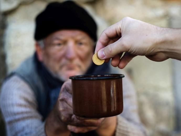 How much money do you give homeless people?
