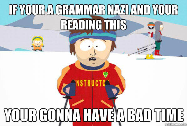 Is poor English grammar a turn-off?