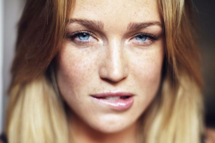 Guys, Do you prefer flawless skin or freckles on a girl?
