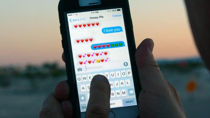 Why do people text less the longer they’re together?