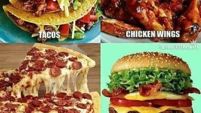 If you had to give up one of these foods for life which would you choose?