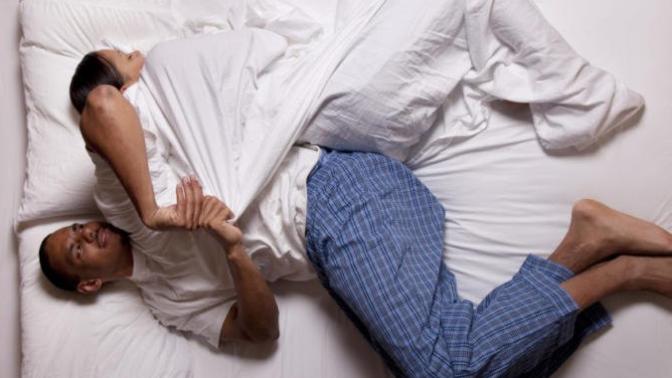 Have you ever fought for the covers when sleeping with someone?