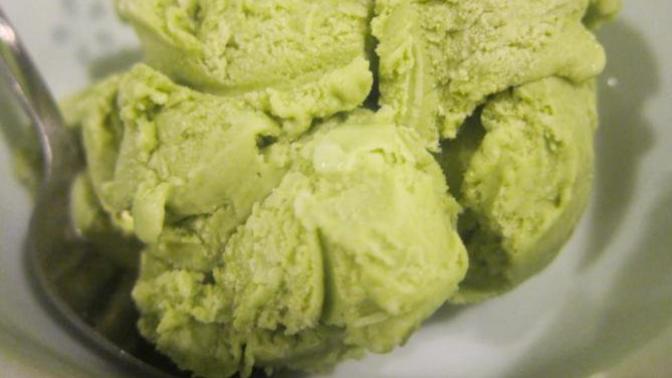 Have you ever tried green bean ice cream?