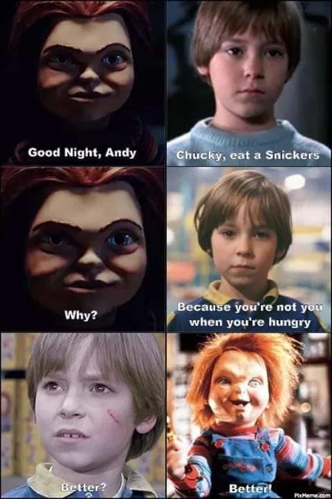 Do you feel better after eating a Snickers?