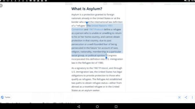Liberals why do you feel the need to blur the lines when it comes to asylum law?