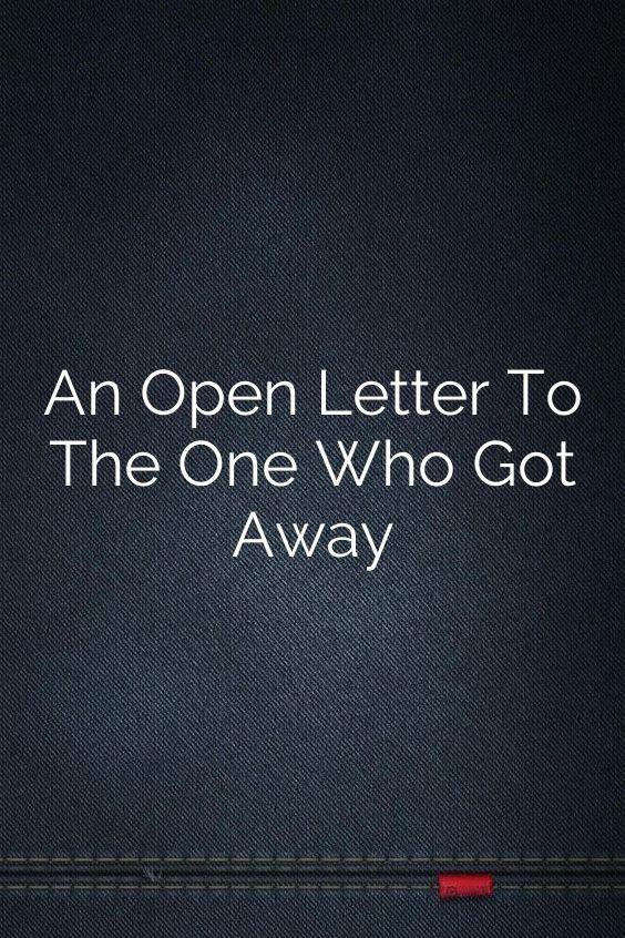 What would you say to the one who got away? 🤔?