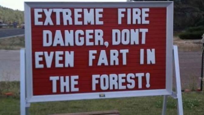 Should I trust this sign, I don't think there is any real danger... right?