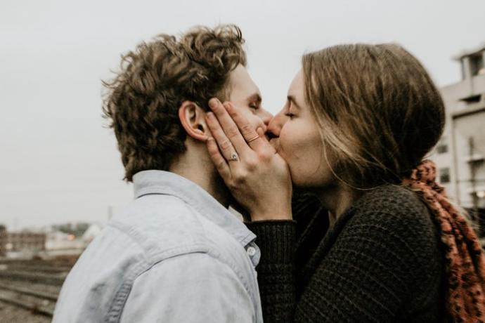 Guys, If a girl kisses you on the first date will you think she is easy?