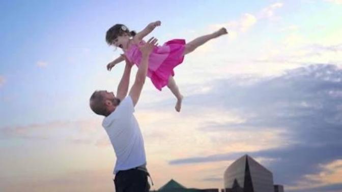 Are fathers usually careful when they play with their children?