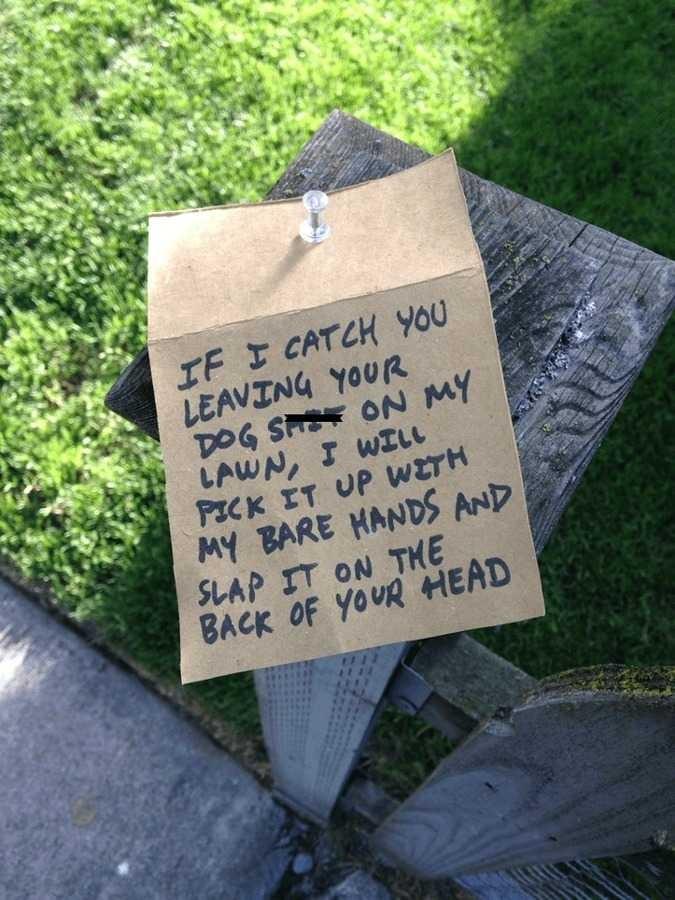 Do you have any crazy neighbor stories?