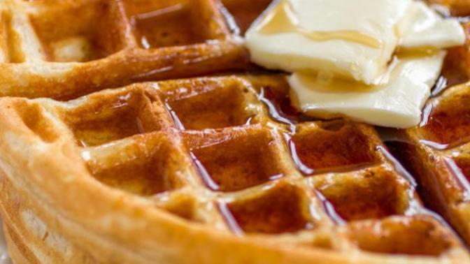 Is the Waffle House made of waffles?