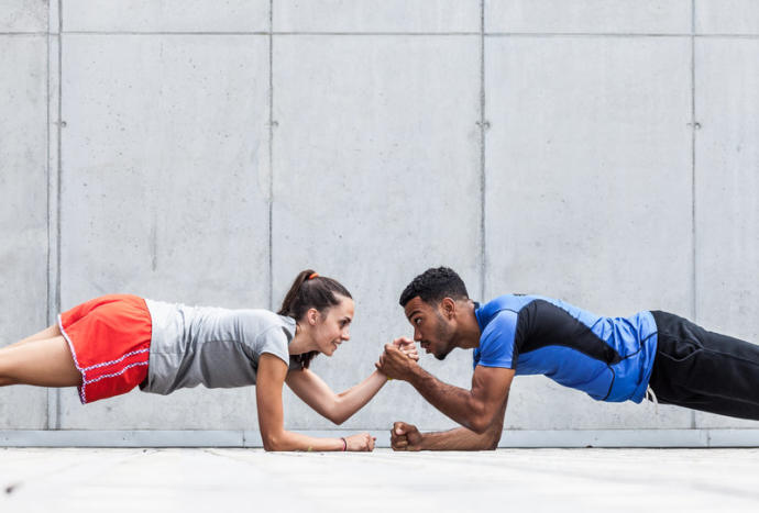 Do you prefer going to gym with friends or alone?