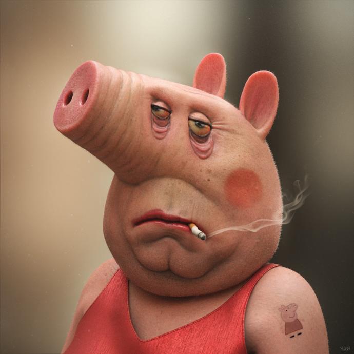Are you exited for the live action Peppa Pig movie that’s coming out next year?