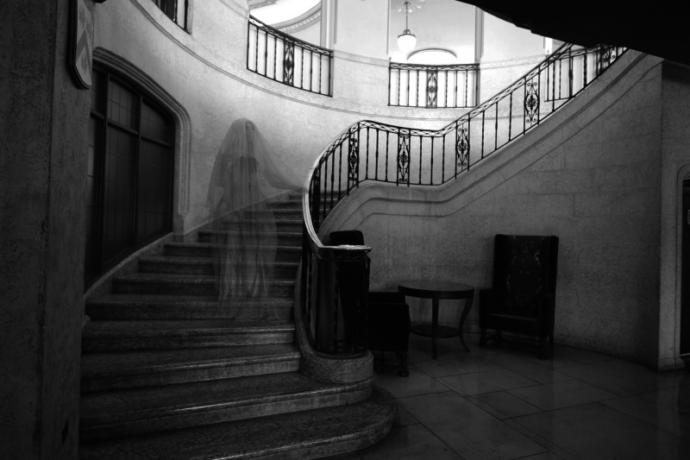 If a a shady guy told you about ghosts. What would you do?