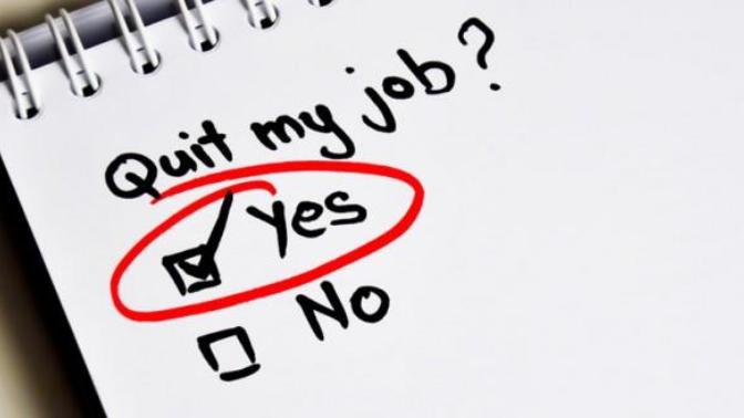Should I leave my job if I can't stand it anymore; I'm feeling stressed?