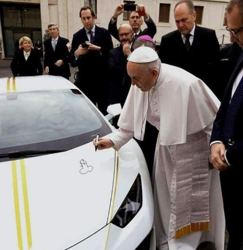 Would you get your car blessed this way?
