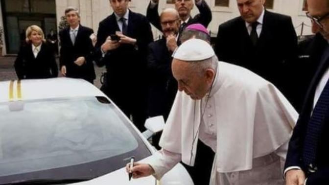 Would you get your car blessed this way?