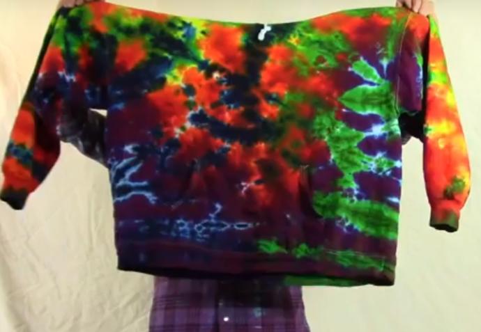 So a girl fucked my Nike SB shirt up should I make it tie dye?