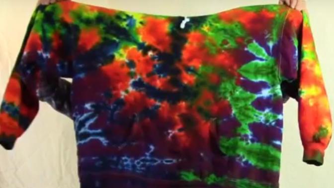 So a girl fucked my Nike SB shirt up should I make it tie dye?