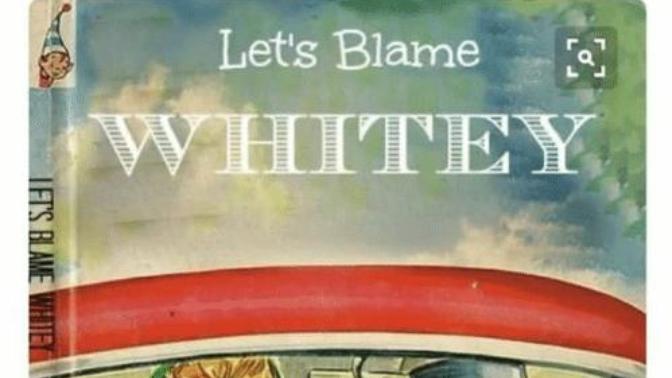 Why do Liberals blame White people for everything in this world?