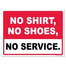 Discriminatory sign