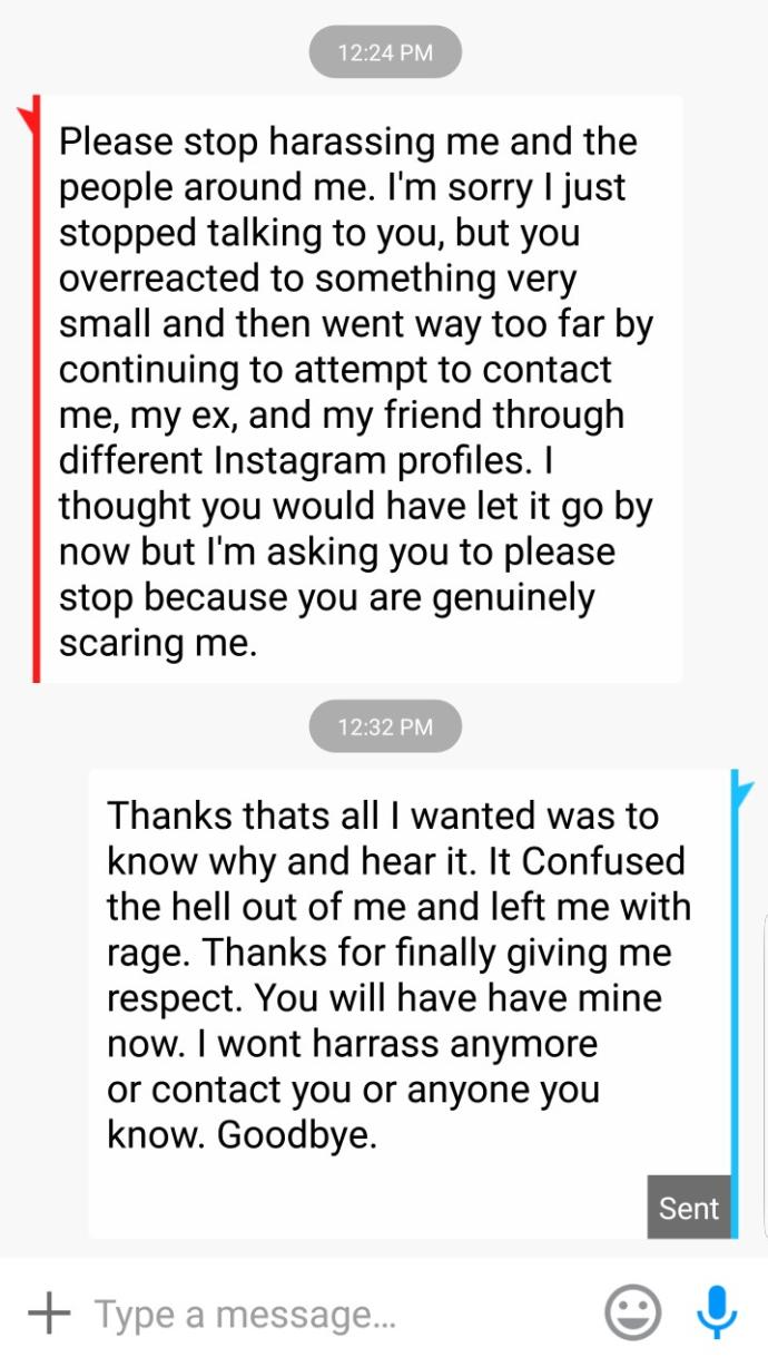 Do you think I'll hear from her in the future?