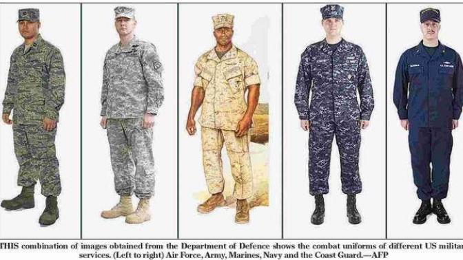 Which military uniform do you find the most attractive?
