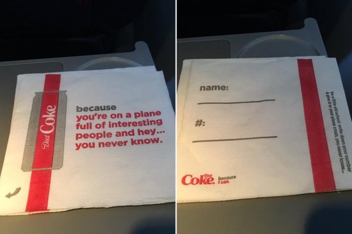 Diet Coke Napkins