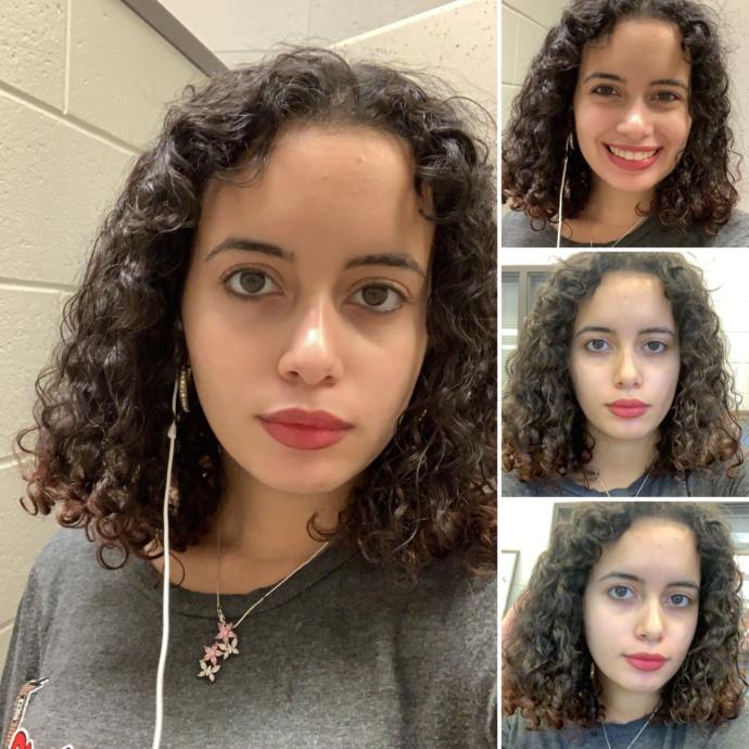 Which hairstyle do you like better on me?