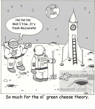 Is the moon made out of cheese?