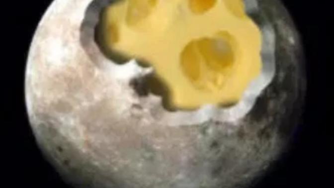 Is the moon made out of cheese?