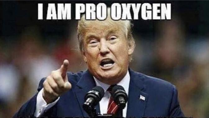 I heard Trump likes air. Should we make breathing illegal?