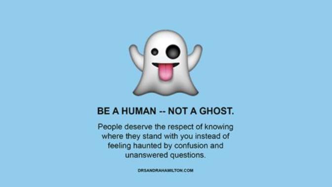 Have you ghosted a friend who you know for many years?