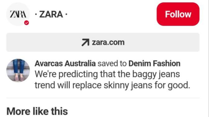 Baggy jeans trend?