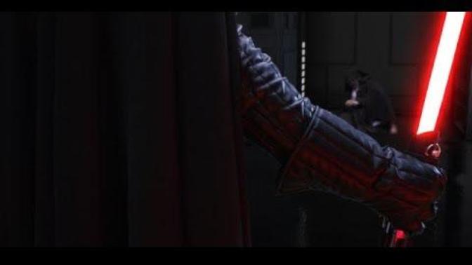 Star Wars fans (and the others, eh.), what do you think about that fan reimagined scene from SW4?