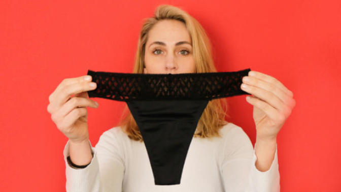 At what age should a daughter be allowed to wear thong panties and a push-up/demi-cup bra?