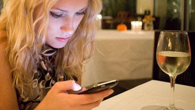 Is it acceptable to text or spend time on your phone when you are on a date?