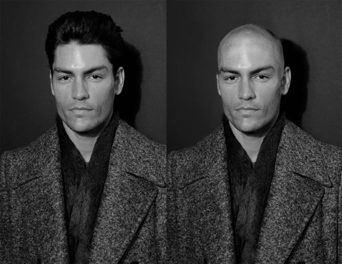 Do any of these male models pull off the bald look? What makes some people pull it off, but not others?