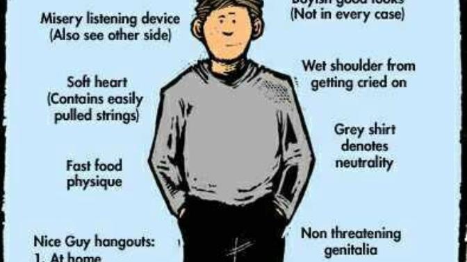 Why are "nice guys" seen as boring?