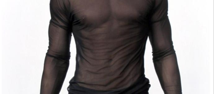 Are sheer shirts gay for a guy to wear?